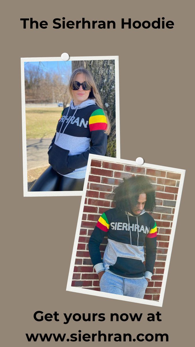 Get your Sierhran Hoodie at sierhran.com