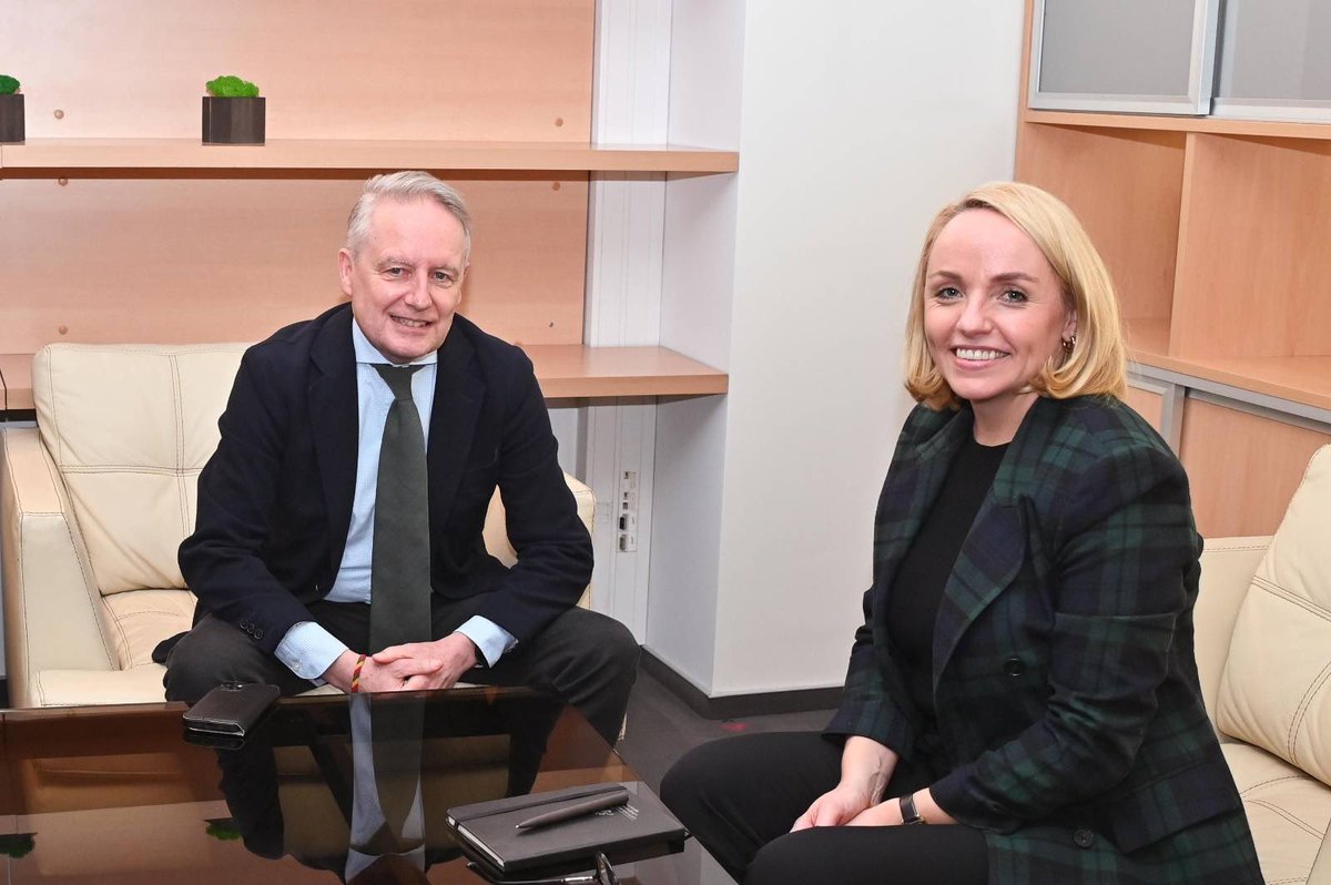 Today met with <a href="/JackTwiss/">Jack Twiss NL Ambassador to Lithuania</a>, the NL Ambassador to LT, discussed importance of holding together, strengthening 🇱🇹🇳🇱 bilateral ties &amp; supporting Ukraine, international rules based order, international justice mechanisms and partnerships in international organizations.