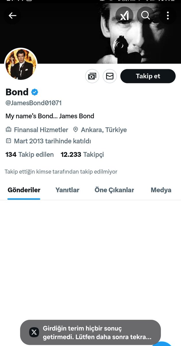 Solvex müdavimi Namı değer Bond elendi arkadaşlar hesabını kapattı bir kaç gün temiz hava alıp hiç bir şey olmamış gibi yoluna devam edecektir bilginize. :) 

#Solvex $solvex