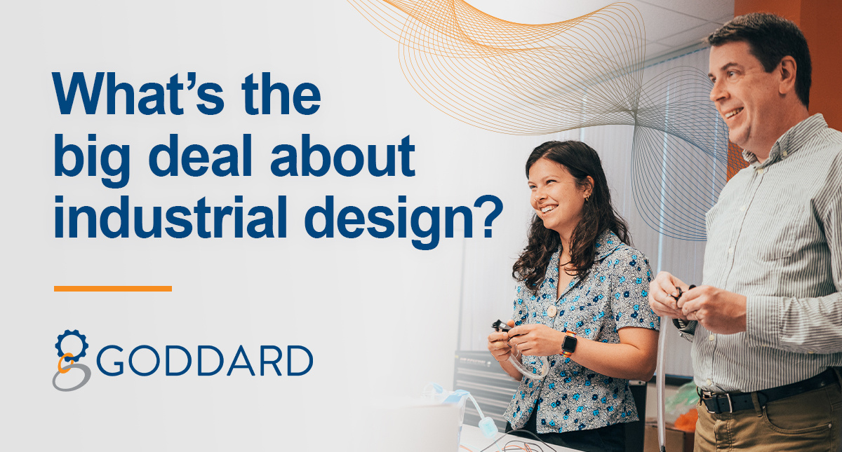 GoddardInc's tweet photo. What's the big deal about industrial design, anyway? The answer is everything. From ensuring that a product is safe and usable to marketplace and trend analysis, industrial design is a core part of the product development journey. Learn more here: https://t.co/D1uGrvRp4U https://t.co/d78x4a9HVL