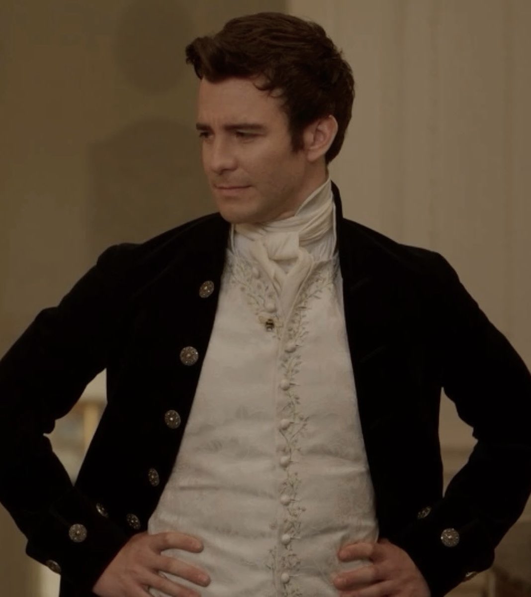 abridgertonlove's tweet image. “mr. bridgerton.”
“benedict,” he corrected.