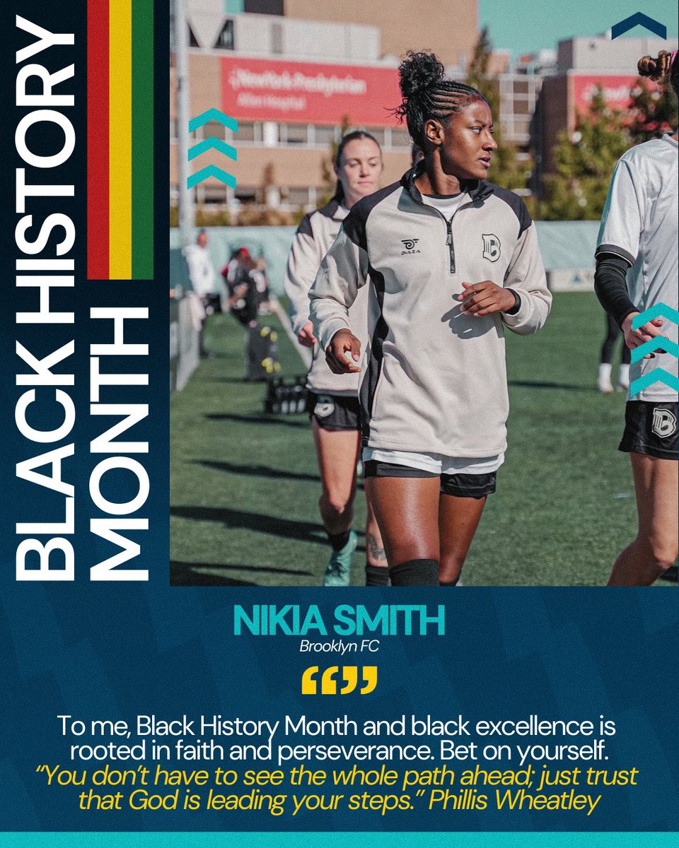 As we continue to honor and celebrate Black History Month, Brooklyn FC player <a href="/_NikiaSmith/">Nikia Smith</a> shares some inspiring words about what this month represents to her!

#BlackHistoryMonth