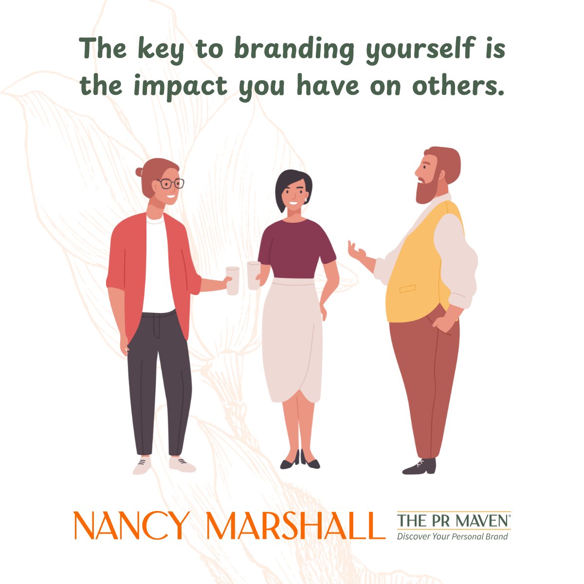 Ultimately, the way people think of you is your personal brand, not how you think of yourself. Social engagement is so important for anyone in business. Engaging with others is the way to become more well-known, and it is how you build your personal brand.