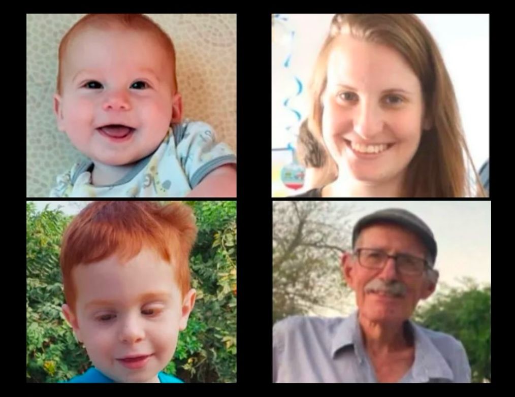 tous7octobre's tweet photo. Suite aux annonces officielles, nous sommes, malgré la douleur, en mesure de confirmer que Shiri, Ariel et Kfir Bibas ainsi qu’Oded Lifshitz ne sont plus parmi nous.

Nous espérions jusqu’au dernier moment que la barbarie aurait pu mentir sur leurs décès, mais la nouvelle est malheureusement avérée. 

La famille Bibas était le symbole de toutes les mobilisations à travers le monde, et elle le restera.

Aucun mot ne saurait exprimer ce que Yarden, leur mari et père, ressent en ce moment. 

Ni ce que traverse Yocheved,la femme d’Oded, libérée en novembre 2023 qui a attendu son mari sans relâche.

Que leurs noms soient une bénédiction. 

Nos pensées vont à leurs familles ainsi qu’au Kibboutz Nir Oz, leur famille de cœur.

Cette tragédie restera en nous.

Ni oubli, ni pardon.