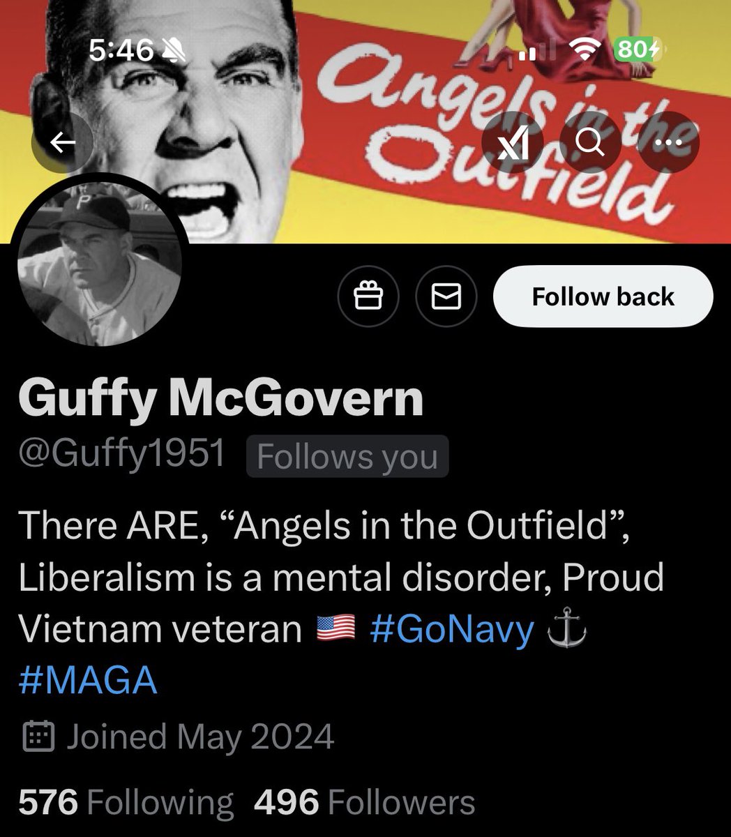 Please give <a href="/Guffy1951/">Guffy McGovern</a> a follow and a repost or shoutout to show our gratitude for his service.

Navy Vietnam Veteran 

Thank you for your service.  We appreciate you.