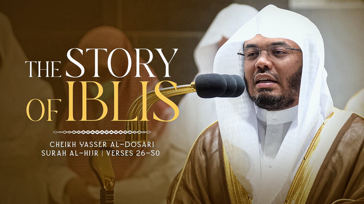 JusteZain's tweet photo. 🚨 LANCEMENT DE LA CHAÎNE YOUTUBE ! ✨

➡️ Je partagerai les plus belles récitations de la Grande Mosquée de La Mecque avec plusieurs angles de vue et des sous-titres en anglais pour une expérience immersive ! 🫶🏼

🔔 Abonnez-vous et activez les notifications pour ne rien manquer !

Qu’Allah nous accorde la meilleure récompense !

📌 https://t.co/Haqz8SRTLt