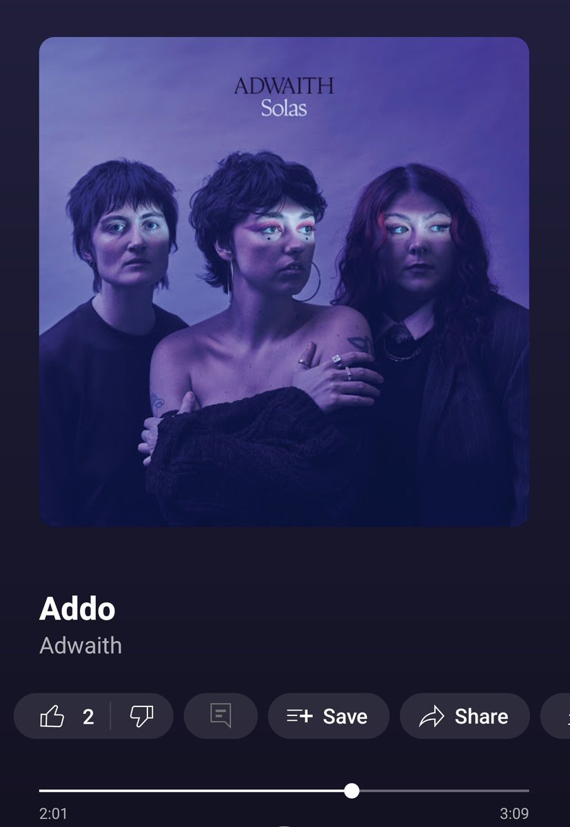 Dim ond mis Chwefror ydi hi, ond anodd dychmygu fydd na albym gwell na hon blwyddyn yma! <a href="/adwaithmusic/">Adwaith</a>