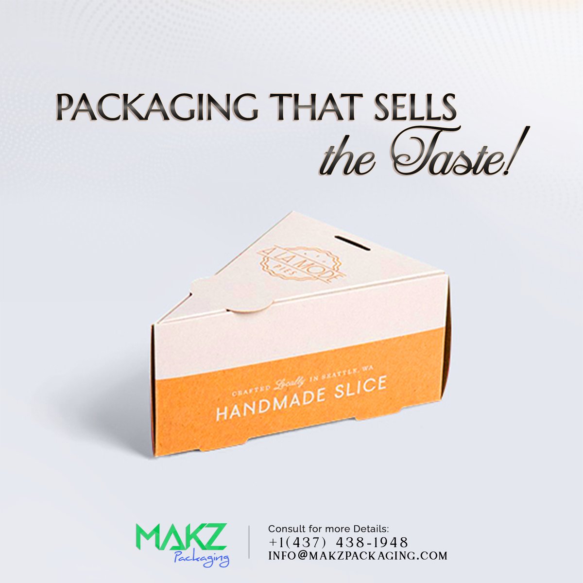 makzpackaging's tweet image. Fresh pies, fresh packaging! Our Custom Pie Boxes keep your baked goods safe while making them irresistible to customers. Order yours now!

📍 makzpackaging.com/packaging-indu…
📞 Contact Us: +1(437) 438-1948

#PiePackaging #CustomPieBoxes #BakeryPackaging #FoodGradeBoxes #WindowPieBox