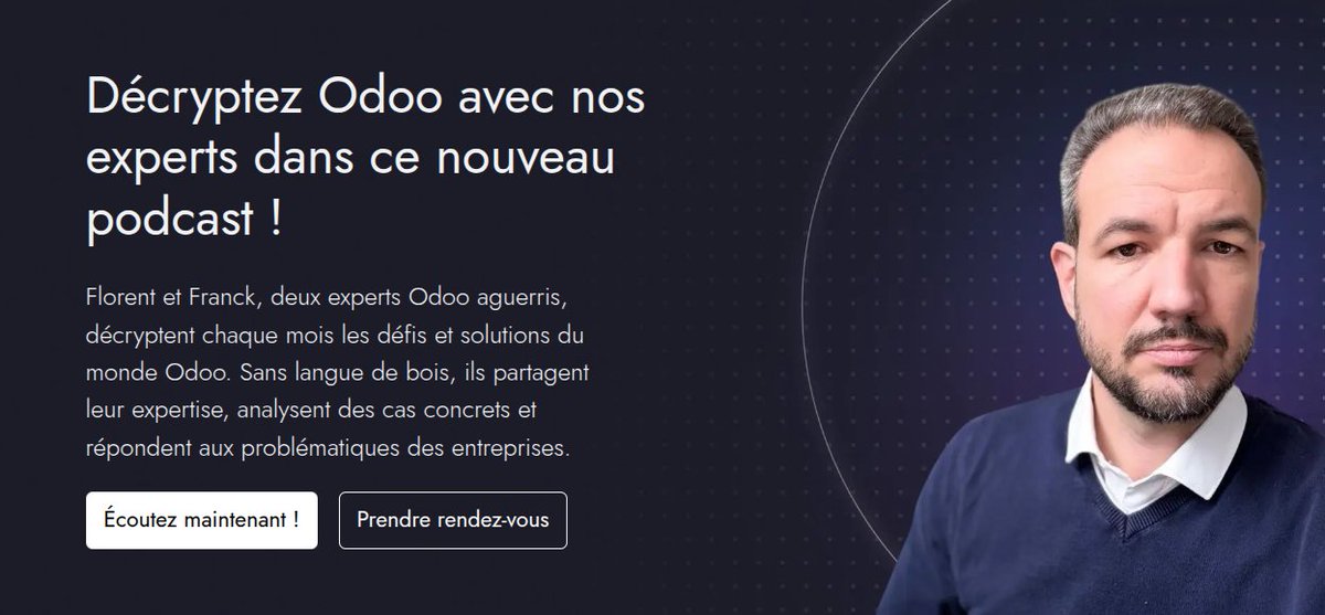 🚀 Avec Florent, on lance "Explorer Odoo" – 1 épisode chaque semaine ! 🎙️

Avec "Explorer Odoo", on vous partage notre expérience et nos échanges avec des experts pour vous donner des solutions concrètes, sans détour. 

🎧 Écoutez ici 👉 explore.orbeet.io/r/80j

#Odoo #ERP #CRM
