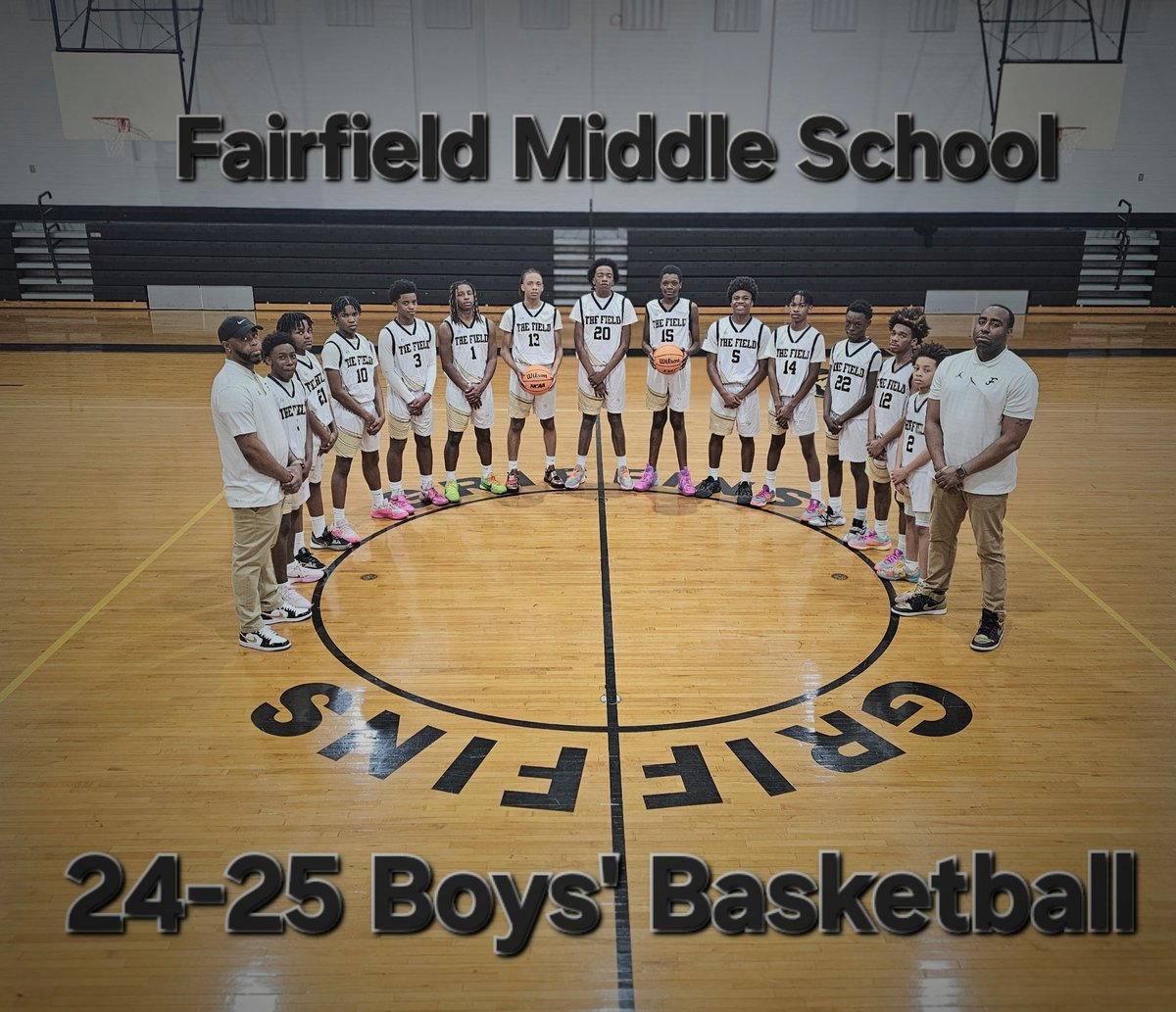 Historynhoopz's tweet photo. Wateree Conference/Tournament Champions.. @FairfieldMiddle
Scoring 46 pts per game
Allowing 26 pts. per game
Overall Record 18-1 https://t.co/h1ZD8DcQ1r