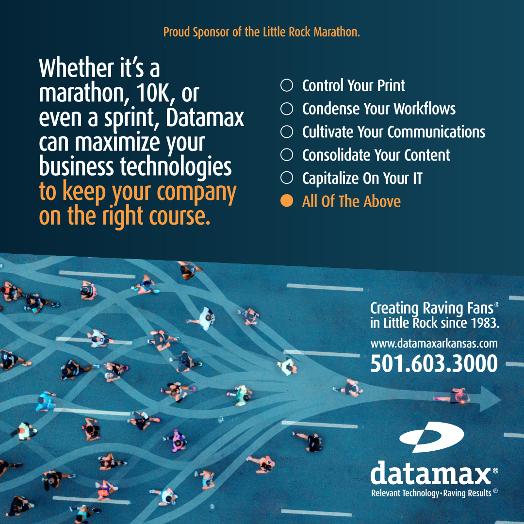 Whether it’s a marathon, 10K, or even a sprint, Datamax can maximize your business technologies to keep your company on the right course.  #CreatingRavingFans