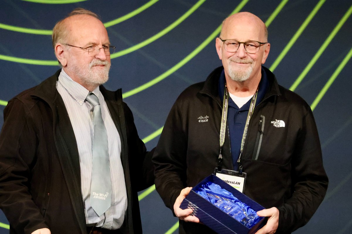 The Winners of @TheWiFiAwards at #WLPC:

- 2025 Company Leadership of the Year: @JuniperNetworks 
- 2025 Product of the Year: <a href="/HaminaWireless/">Hamina Wireless</a> Live
- 2025 Innovation of the Year: @JuniperNetworks Marvis Minis
- 2025 Content Contribution of the Year: <a href="/StephenMOrr/">Stephen Orr</a> 
- 2025 Lifetime