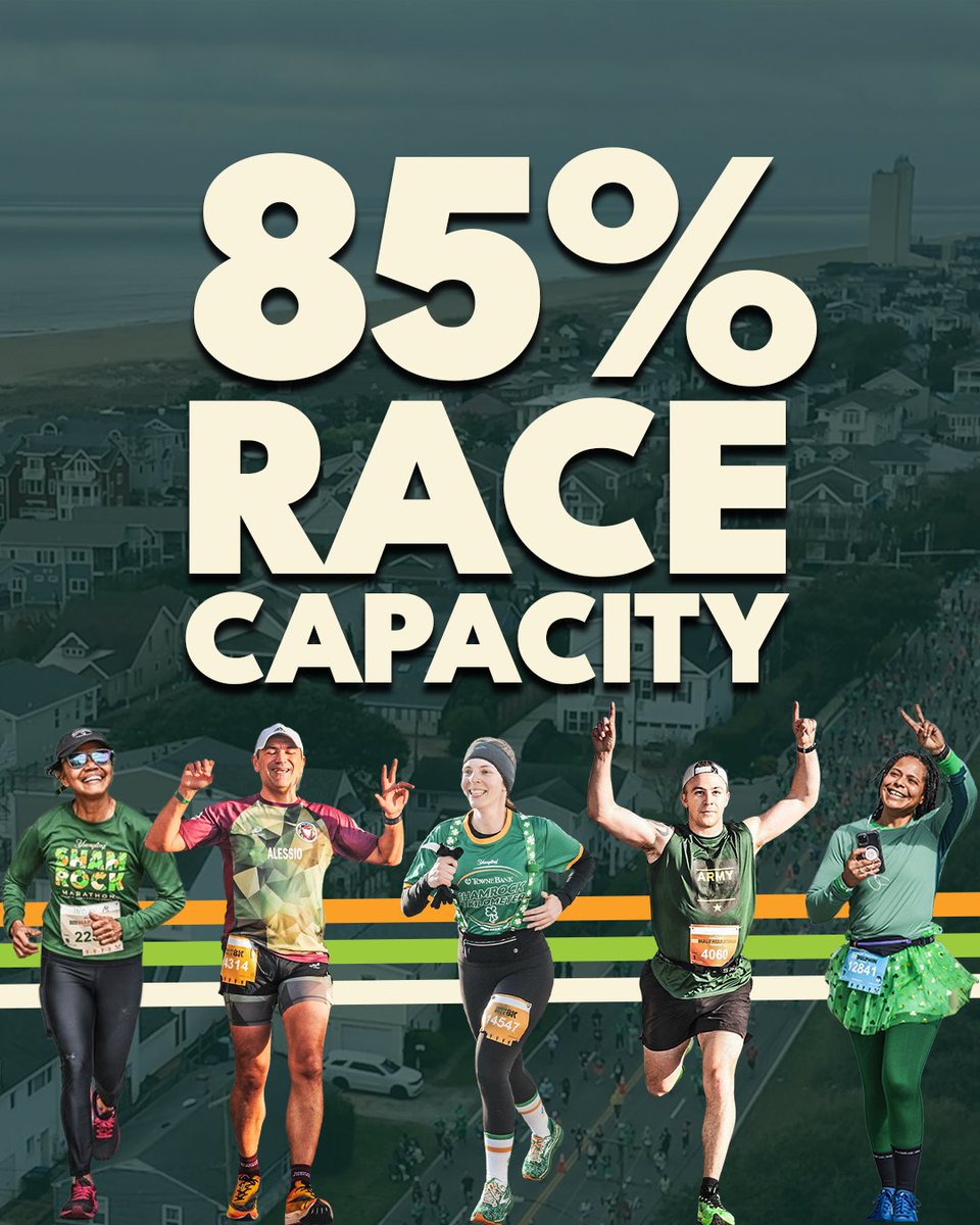 We are approaching full race capacity with some distances already having very limited spots left!

Grab one of these spots and be a part of this epic weekend: bit.ly/3VpGekv