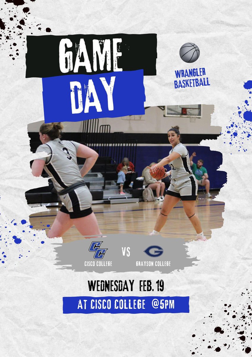 Come in out of the cold and watch some hoops! 

🆚 #23 Grayson College 
➡️ Cisco, Texas 
🕔 5:00 PM
🎥 play.spiideo.com/games/95da336c…

#Tough | #Relentless | #EDGE