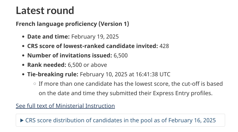 _Redstep's tweet image. Woah!!
Bonjour, folks!!
CRS: - 428
ITAs: - 6500
#ExpressEntrydraw #FrenchDraw