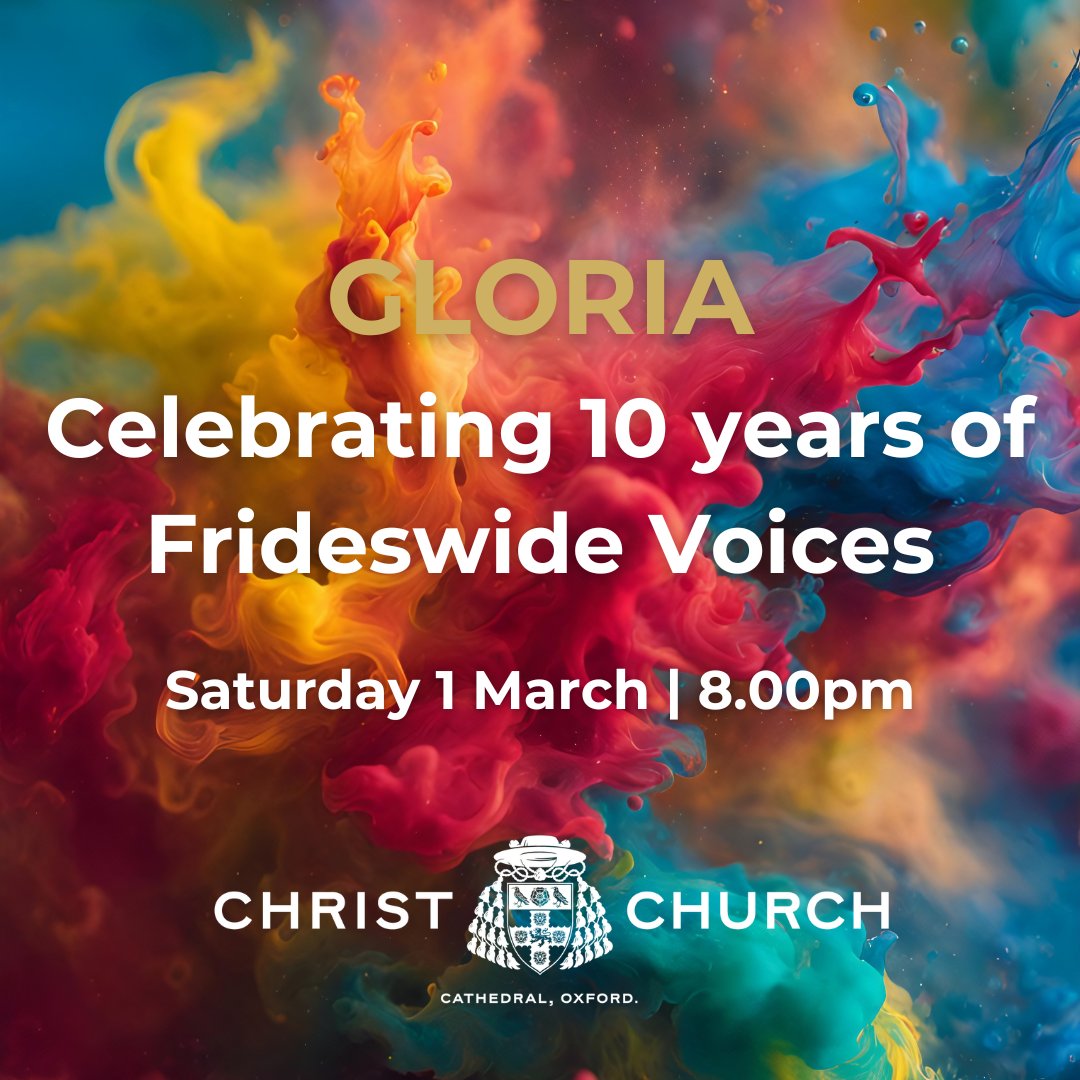 Frideswide Voices of Christ Church, Oxford tweet media