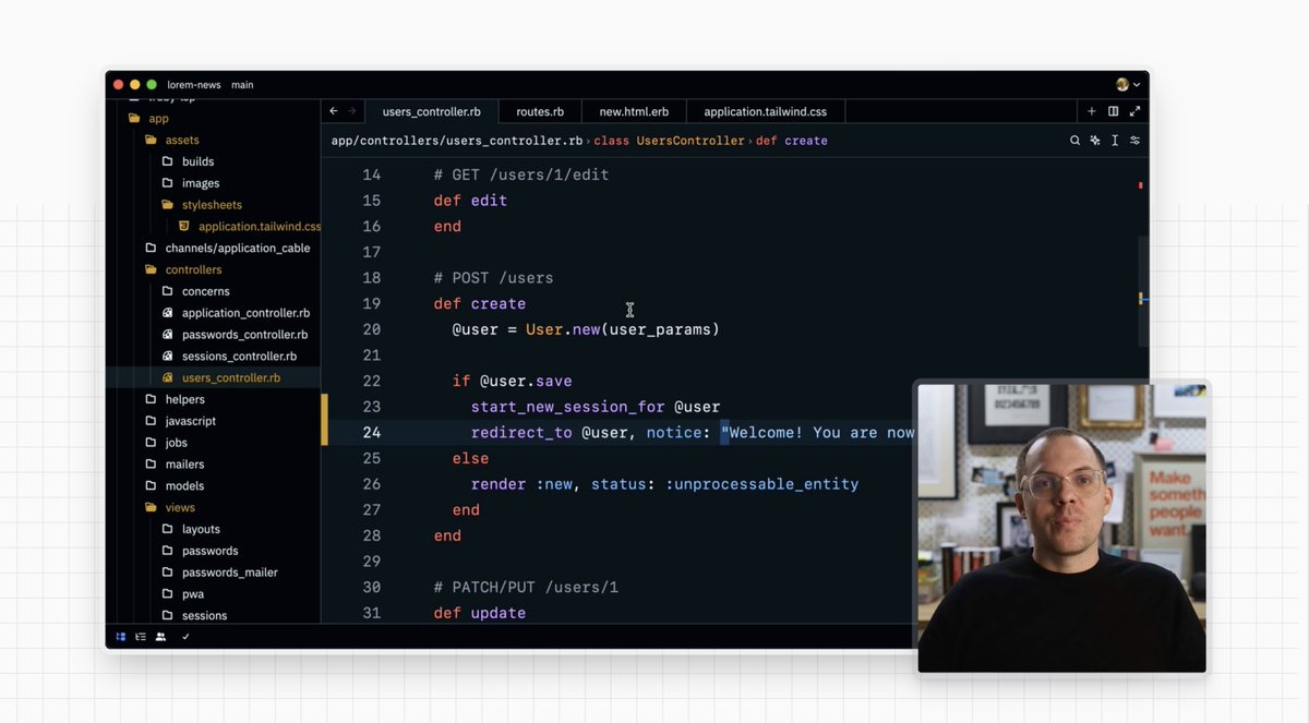 Stephen Margheim (@fractaledmind) on Twitter photo 🚀 High Leverage Rails is available now! Simplify your stack and scale from zero to IPO with Rails + SQLite. I made this video course in partnership with Try Hard Studios to teach you everything you need (and nothing you don't) to build then ship quality apps with less hassle. 🚀 High Leverage Rails is available now! Simplify your stack and scale from zero to IPO with Rails + SQLite. I made this video course in partnership with Try Hard Studios to teach you everything you need (and nothing you don't) to build then ship quality apps with less hassle.