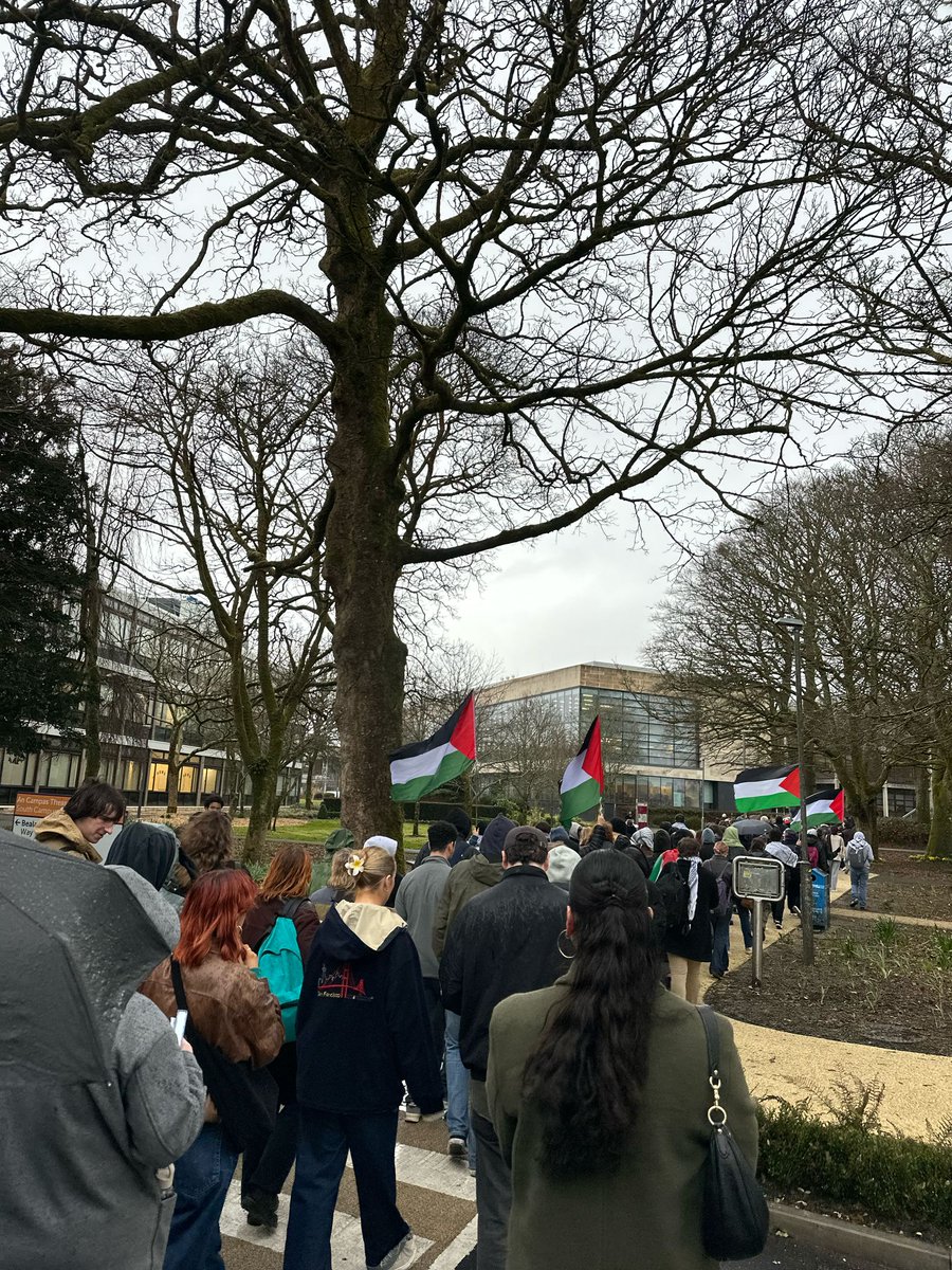 Rania Muhareb رانية محارب (@rania_muhareb) on Twitter photo 300 students, staff & researchers protested <a href="/uniofgalway/">Ollscoil na Gaillimhe | University of Galway</a> management's decision to lead a project w/ Israel's Technion today. They will keep protesting until an “immediate cut with Technion” & full divestment <a href="/edi_uniofgalway/">University of Galway EDI</a> independent.ie/regionals/galw…
Photo credit @Grianghraffionn 300 students, staff & researchers protested <a href="/uniofgalway/">Ollscoil na Gaillimhe | University of Galway</a> management's decision to lead a project w/ Israel's Technion today. They will keep protesting until an “immediate cut with Technion” & full divestment <a href="/edi_uniofgalway/">University of Galway EDI</a> independent.ie/regionals/galw…
Photo credit @Grianghraffionn