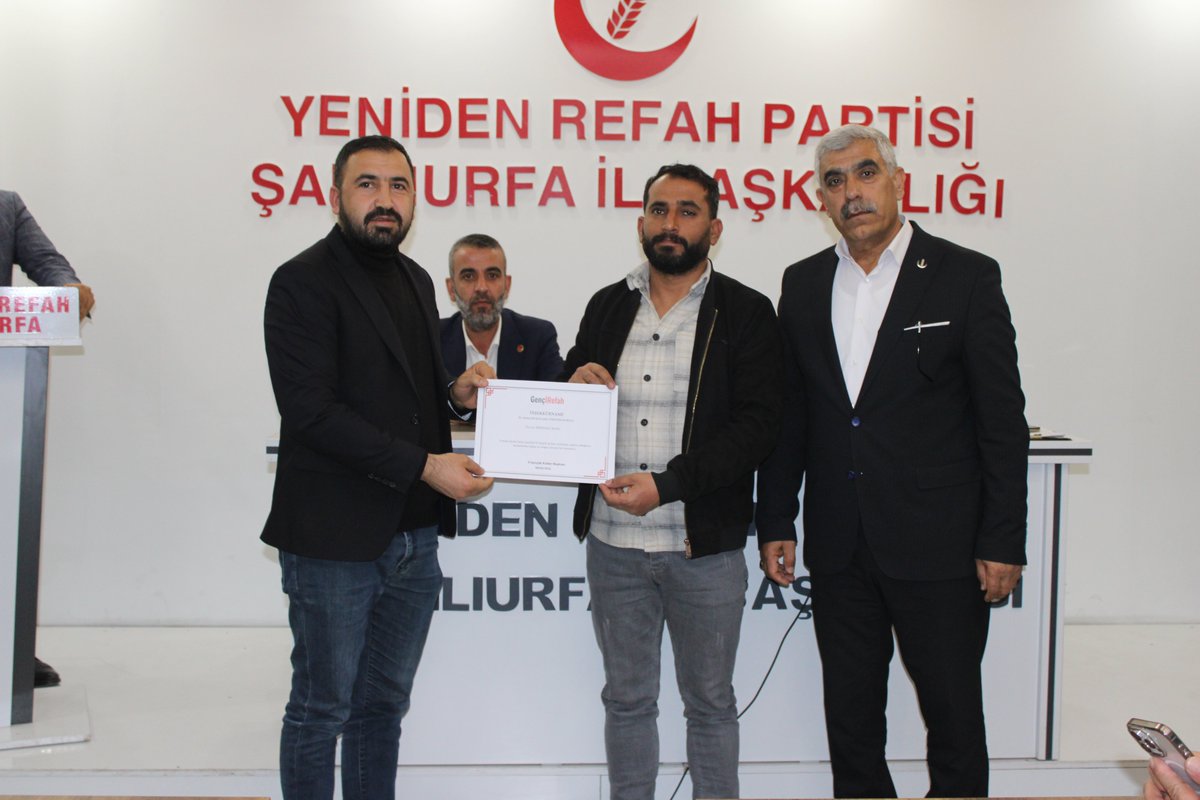 Yeniden Refah Şanlıurfa (@rprefah) on Twitter photo 