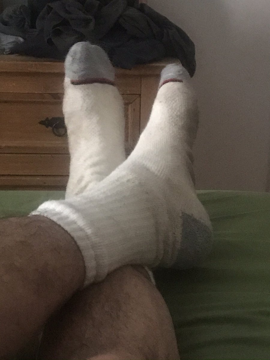 My boots have trashed these socks in just a couple of days…they’re stinking up the entire room…🐽🥵