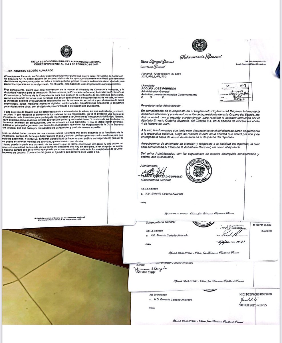 ERNESTO CEDEÑO A. tweet media