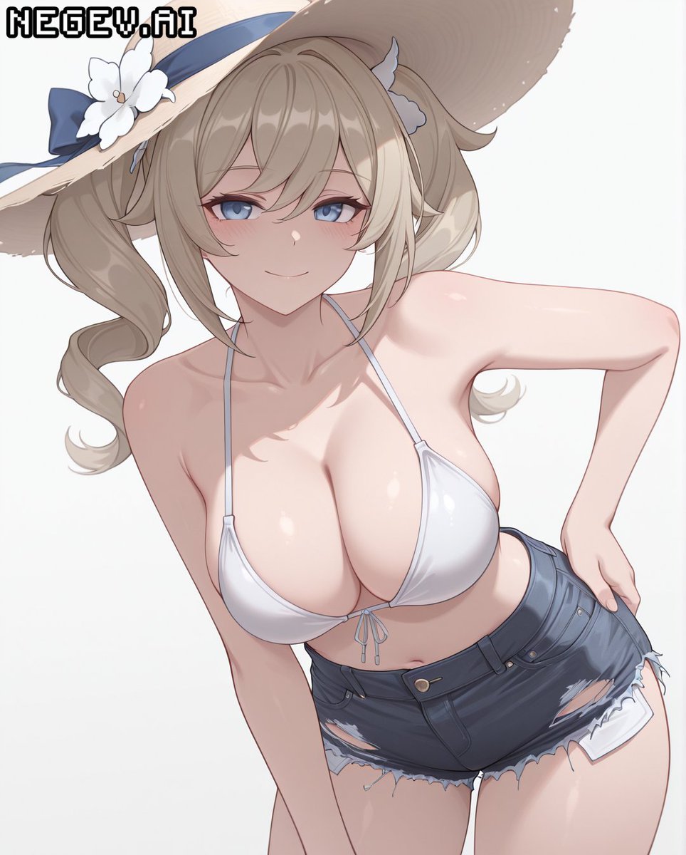 NeGev_AI's tweet photo. Summer Vibes in Teyvat 🌞👒
#GenshinImpact #Ganyu #Fischl #Noelle #Barbara #SummerStyle https://t.co/kEKGb2CGrF