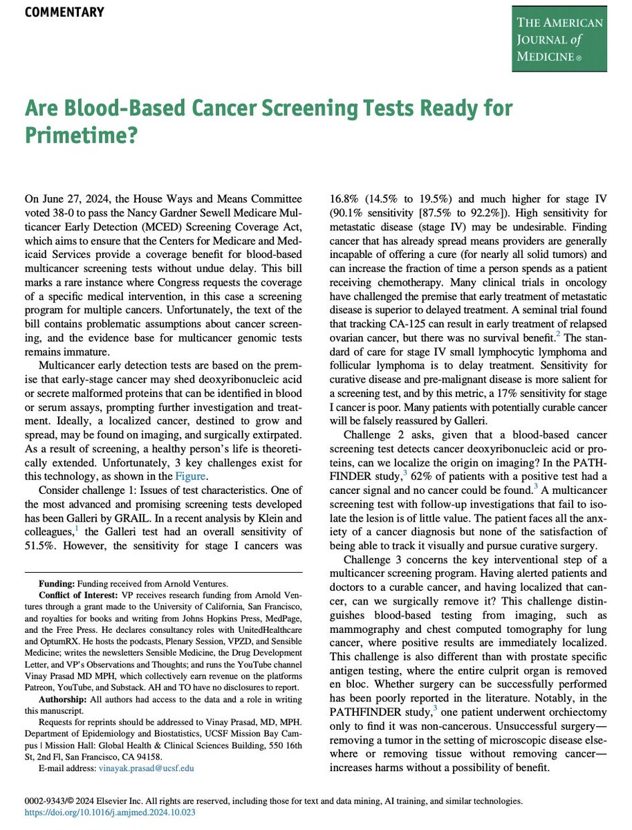 Are blood based cancer screening tests ready for prime time
Latest from <a href="/vkprasadlab/">VKPrasadLab</a>