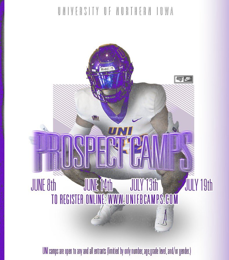 Thank you <a href="/CoachRVW/">Riley Van Wyhe</a> for the camp invite!