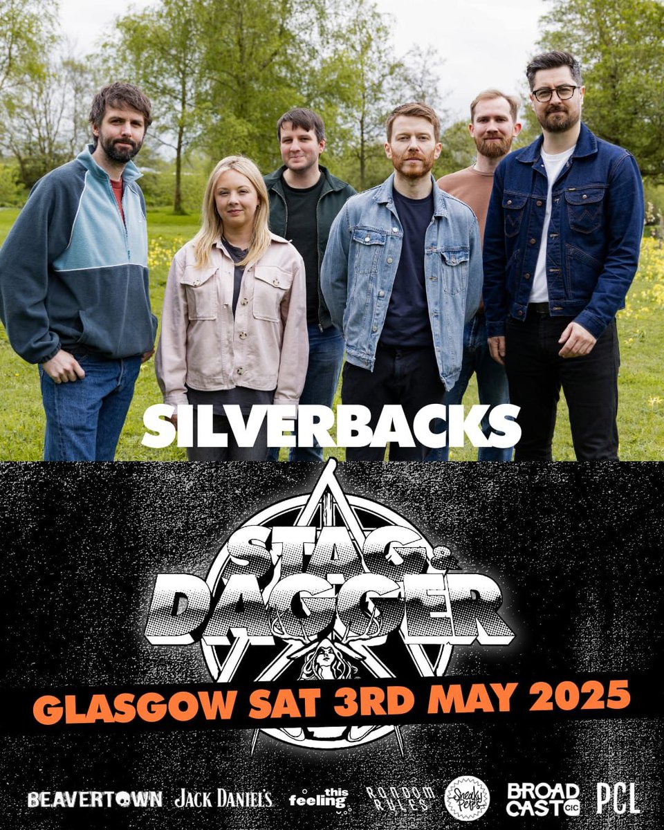 silverbacks (@silverbacksfour) on Twitter photo We make our way back to Glasgow in May to play <a href="/staganddagfest/">Stag & Dagger Festival</a>. Looking forward to a rockin' good time! We make our way back to Glasgow in May to play <a href="/staganddagfest/">Stag & Dagger Festival</a>. Looking forward to a rockin' good time!
