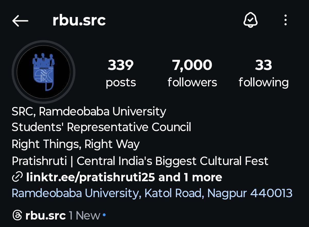 RBU : Students' Representative Council tweet media