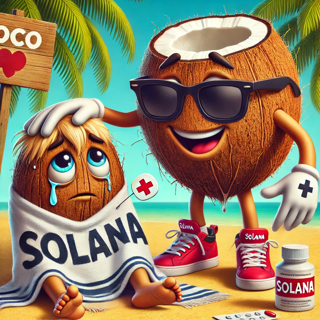 surfingcoco_sol's tweet photo. Coco helps where he can...
By the way.. you can now buy Coco cheaper.. 💰
and when Sol gets back on his feet.. then moon 🌛🚀
#solanamemecoin #100xCrypto #MEMECoin https://t.co/EymcawgnAQ