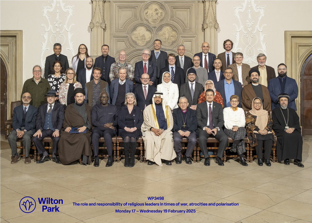 Au nom du Secrétaire général, Président de l’Organisation des savants musulmans, #MohammedAlissa, 
<a href="/MhmdAlissa/">Mohammed Al-Issa محمد العيسى</a>, le Secrétaire général adjoint, cheikh Abdulrahman AlZaid, représente la #Ligueislamiquemondiale lors du dialogue mondial sur le rôle et la responsabilité des