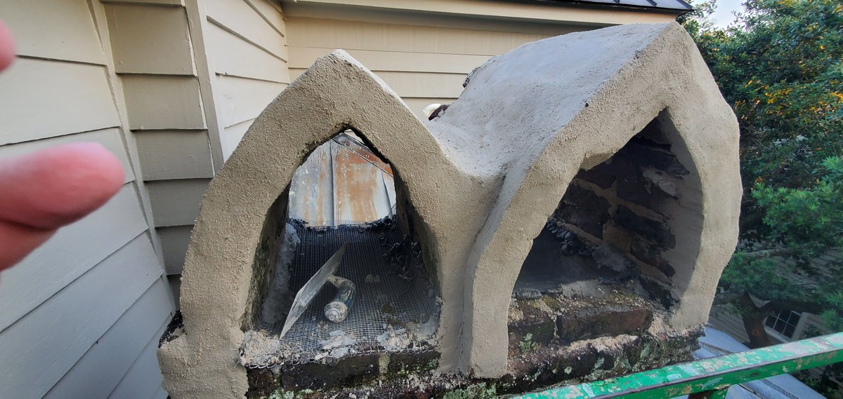 JSADLLC's tweet image. New mortar skim coat over a brick chimney cap. July 2023.#holycity #goosecreek #isleofpalms #charlestonsouthcarolina #smallbusiness #sullivansisland #johnsisland #mountpleasantsc #Charlestonsc #hiltonhead #historiccharleston #supportlocal #charlestonstyle
#plastermason