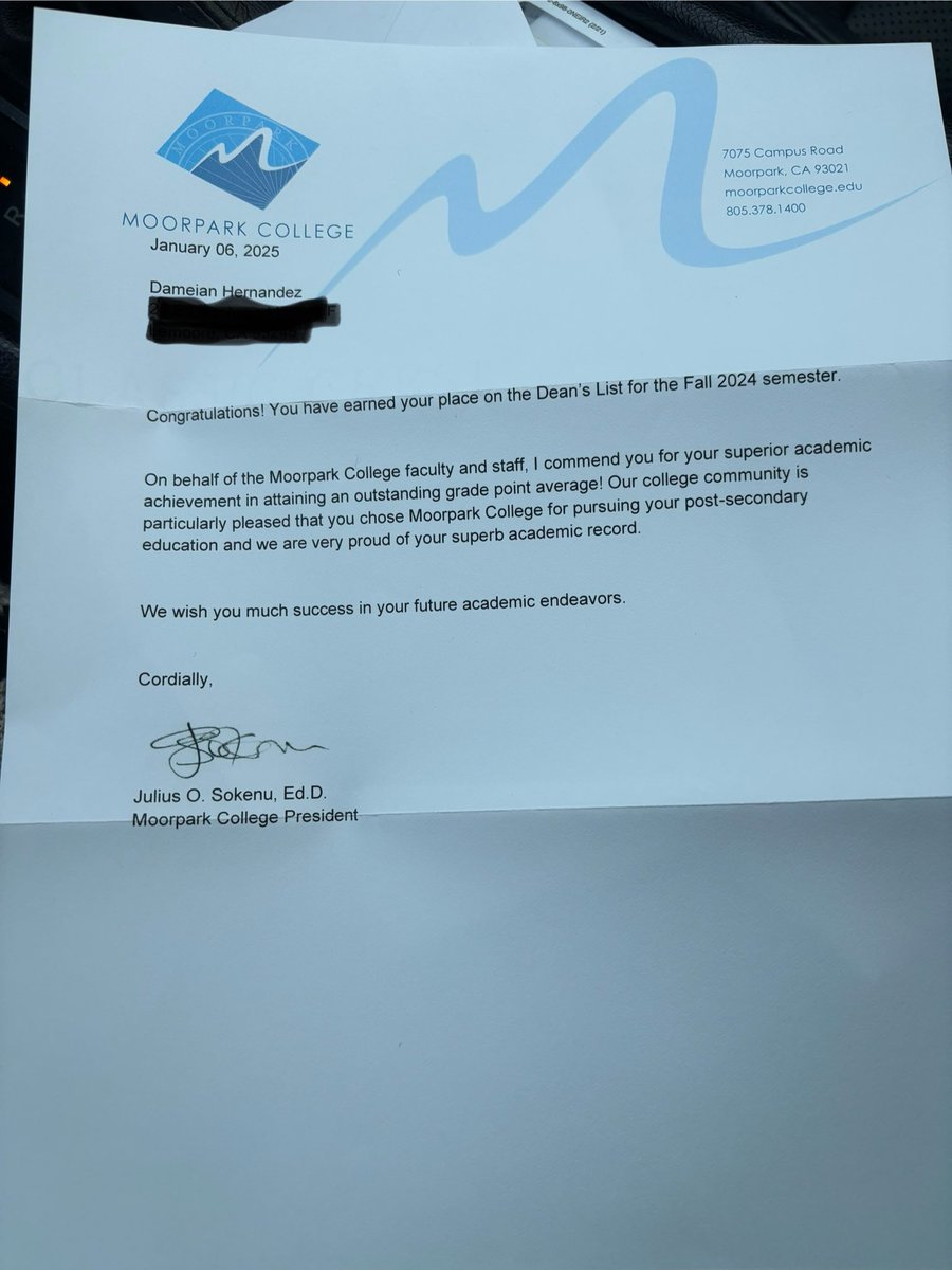 Dameian Hernandez (@dameianh1) on Twitter photo Nothing but God and a great support system. 2.6 to the dean list. Got to keep it up.
#thepark
<a href="/mcraidersfb/">MC Raider Football</a> <a href="/HighLemoore/">Lemoore High School Football</a> Nothing but God and a great support system. 2.6 to the dean list. Got to keep it up.
#thepark
<a href="/mcraidersfb/">MC Raider Football</a> <a href="/HighLemoore/">Lemoore High School Football</a>