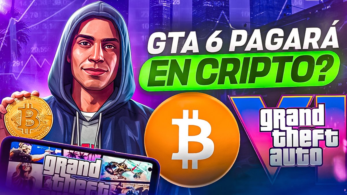 🚨GTA 6 PAGARÁ CON CRIPTOS?

✅ ÚLTIMA HORA
✅ TODA LA INFO
✅ ESTO PUEDE CAMBIAR TODO

🎁 2 SORTEOS ACTIVOS 20$🫨(YOUTUBE Y TELEGRAM)

DALE AMOR SI OS GUSTA PARA PODER SEGUIR TRAYENDO MÁS INFO FRESCA Y VALIOSA COMO TU❤️
youtube.com/watch?v=4OUAEc…