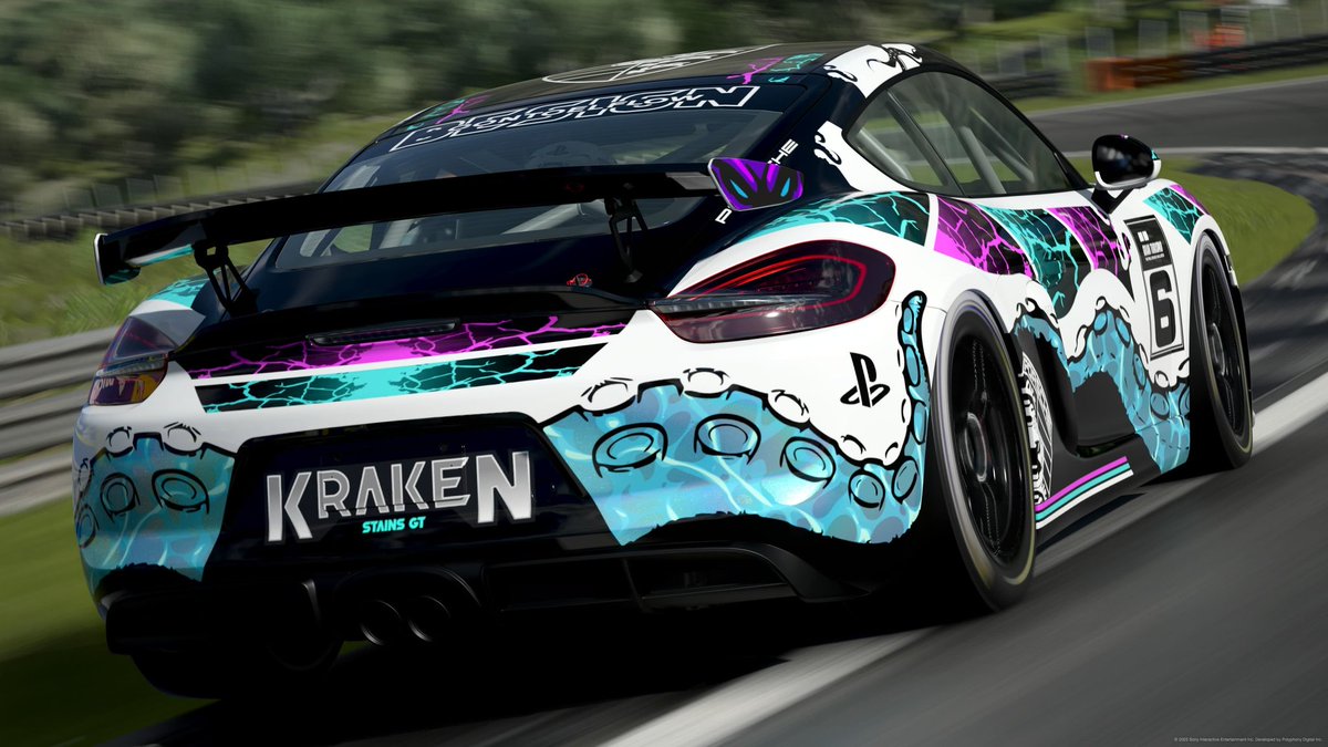 Kraken Stains GT tweet media