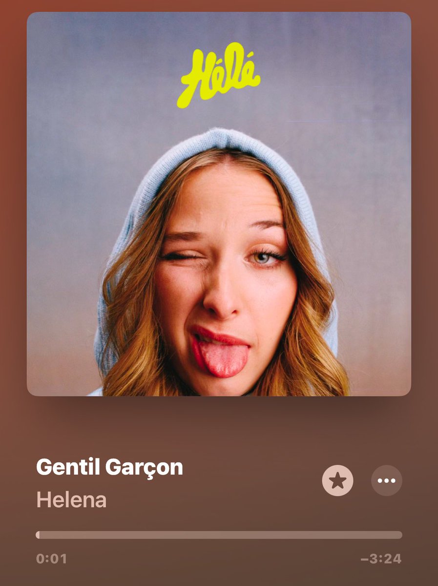 Perso c’est en boucle dans mes oreilles depuis midi ! Et vous ? 🤭