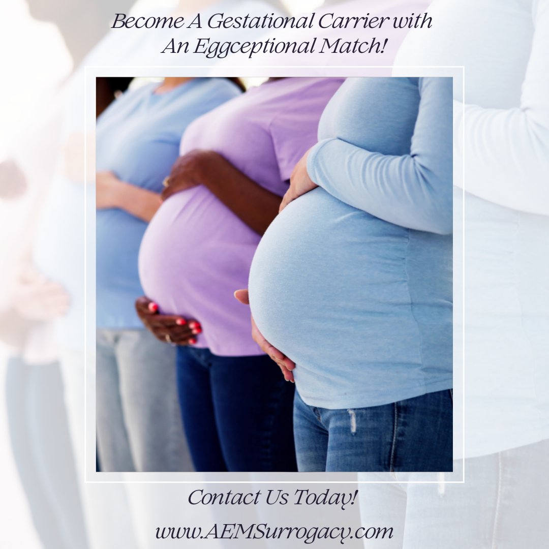 Being a #gestationalcarrier is a major decision, which is why An Eggceptional Match wants to ensure that you understand the commitment required!
Contact us today to go over any questions you may have!

AEMSurrogacy.com
720-733-0184

#surrogacyrocks #gestationalsurrogate