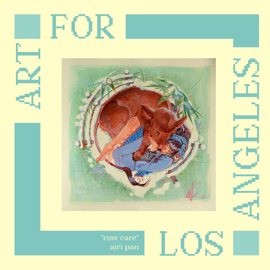 gallerynucleus's tweet image. 🏵️Nucleus is hosting: ART FOR LA- an online charity exhibition composed of artwork donated by their respective artists.

❤️‍🩹Check out some of the amazing works gallerynucleus.com/events/1073

#lafires #artforla #losangeleswildfires #nucleusfirerelief #illustration