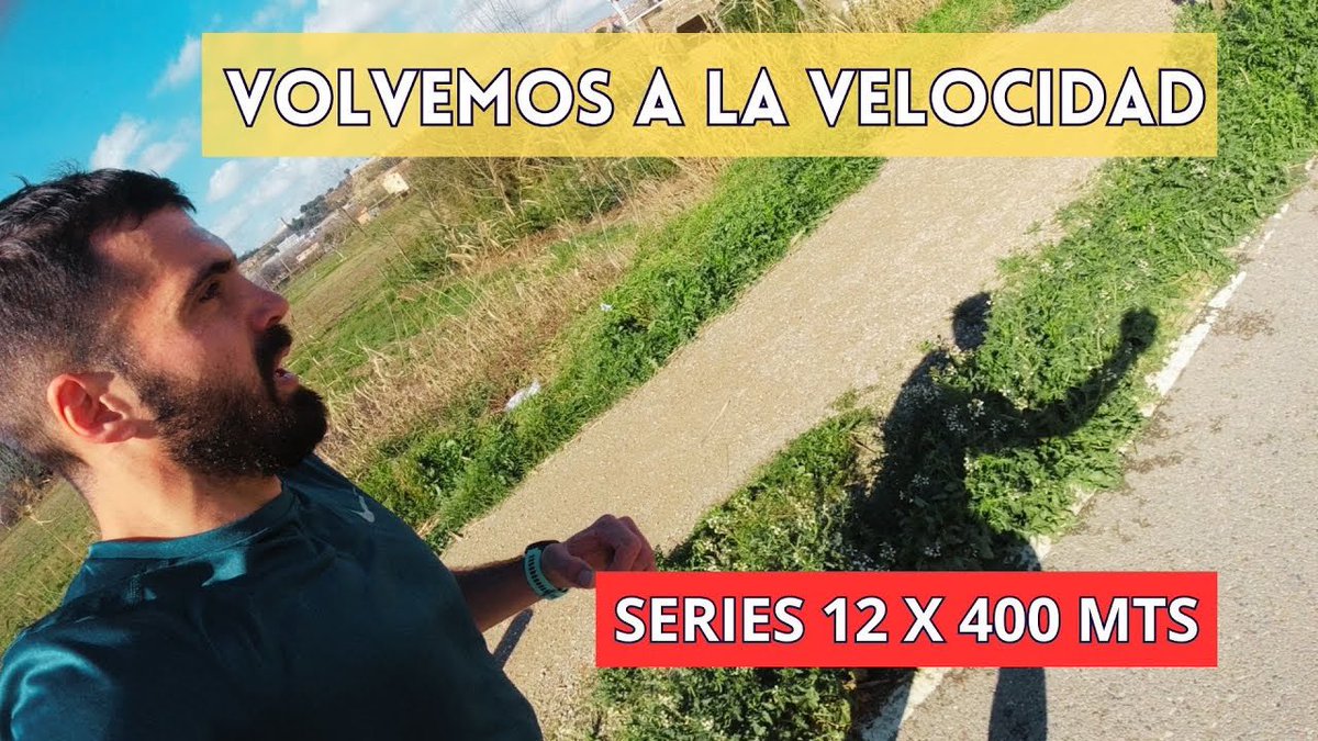 sermaraton42's tweet photo. 🔥 VOLVEMOS A LA VELOCIDAD: Series de 400 mts 💥

Después de mucho tiempo, tocaron series para disfrutar y sufrir en partes iguales.

Por que son importantes para mejorar corriendo? 🏃🏻‍♂️

👉 Sensaciones en primera persona, en un nuevo video en el canal 

🔗 https://t.co/ietBUhwpIm https://t.co/tkxEGSuis4