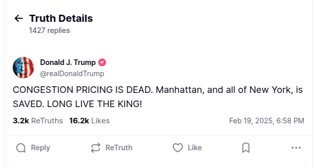 I'm assuming all the Rs are fine with this from Trump (but if Biden or Obama had said it they'd be storming the Capitol, as they like to do).