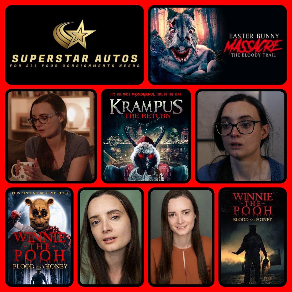 @NatashaRoseMills <a href="/poohbandh/">Winnie-the-Pooh: Blood and Honey</a> #Easterbunnymassacre #krampusthereturn private signing. Please contact #SuperstarAutos for details. Courtesy of <a href="/andybrittle1/">ABconventionagent</a>