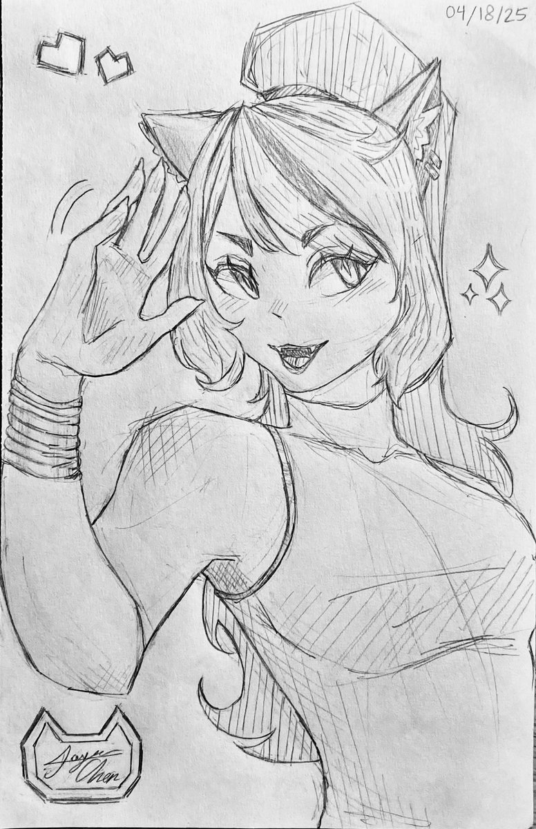 Sketches during boring lectures hit diff 🫶 Might turn her into a digital piece 

#artmoots #artshare #ArtistOnTwitter