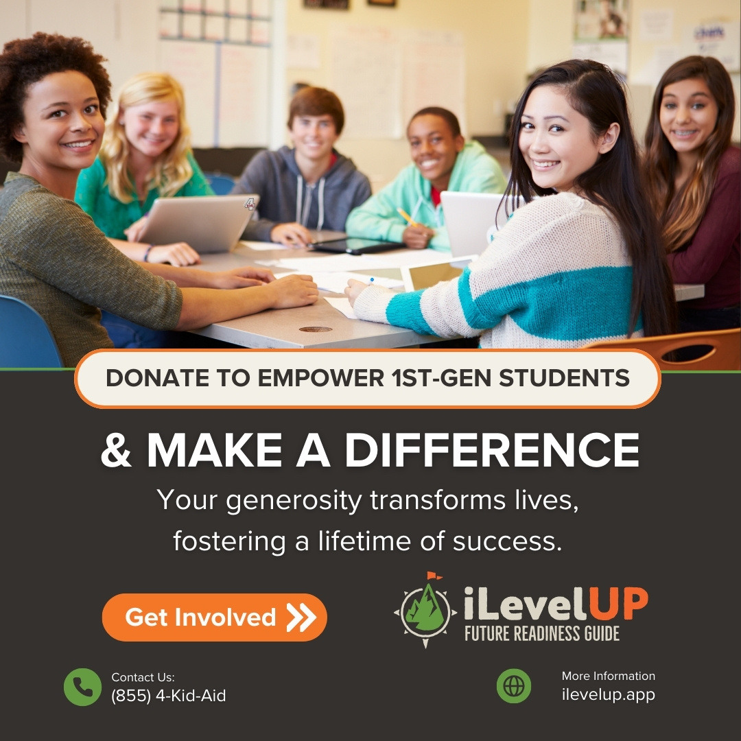 iLevelUPguide's tweet image. Together, we can inspire success for 1st-gen students. Mentorship + Scholarships + Career Support = Brighter Futures! ✨ Donate today: ilevelup.app #FirstGenPride #MentorshipMatters #iLevelUP hubs.ly/Q0361_S70
