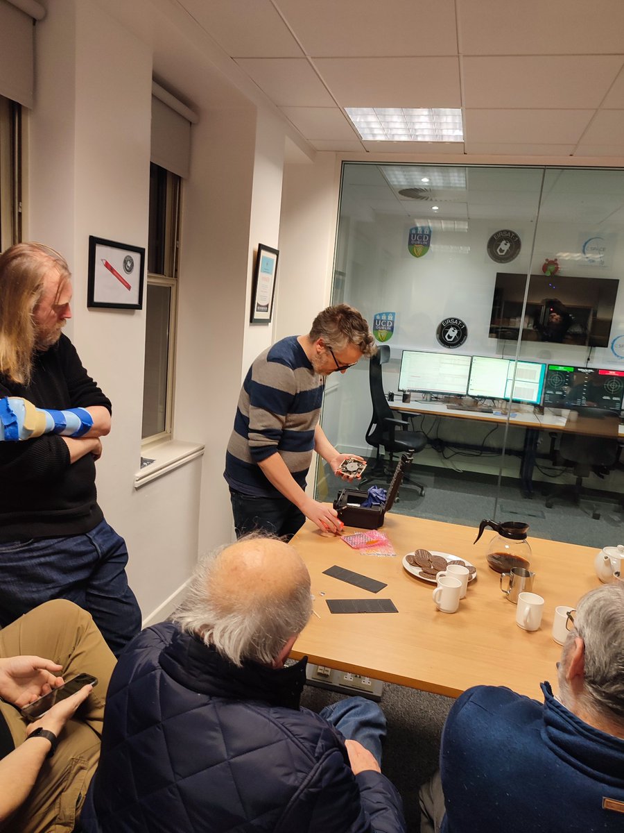South Dublin Radio Club (@sdradioclub) on Twitter photo Many thanks to <a href="/EIRSAT1/">EIRSAT-1</a> team David Murphy@jaaaaam & David <a href="/dj_mckeown/">David McKeown</a> and the rest of faculty <a href="/ucddublin/">University College Dublin</a> for hosting us tonight at "mission control". Amazing talk and tour! Many thanks to <a href="/EIRSAT1/">EIRSAT-1</a> team David Murphy@jaaaaam & David <a href="/dj_mckeown/">David McKeown</a> and the rest of faculty <a href="/ucddublin/">University College Dublin</a> for hosting us tonight at "mission control". Amazing talk and tour!