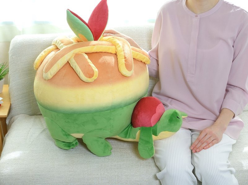 Pokeshopper's tweet image. Pokeshopper Notice: The official Appletun Pokémon Center plush has now begun shipping in the U.S and Canada Pokeshopper.net