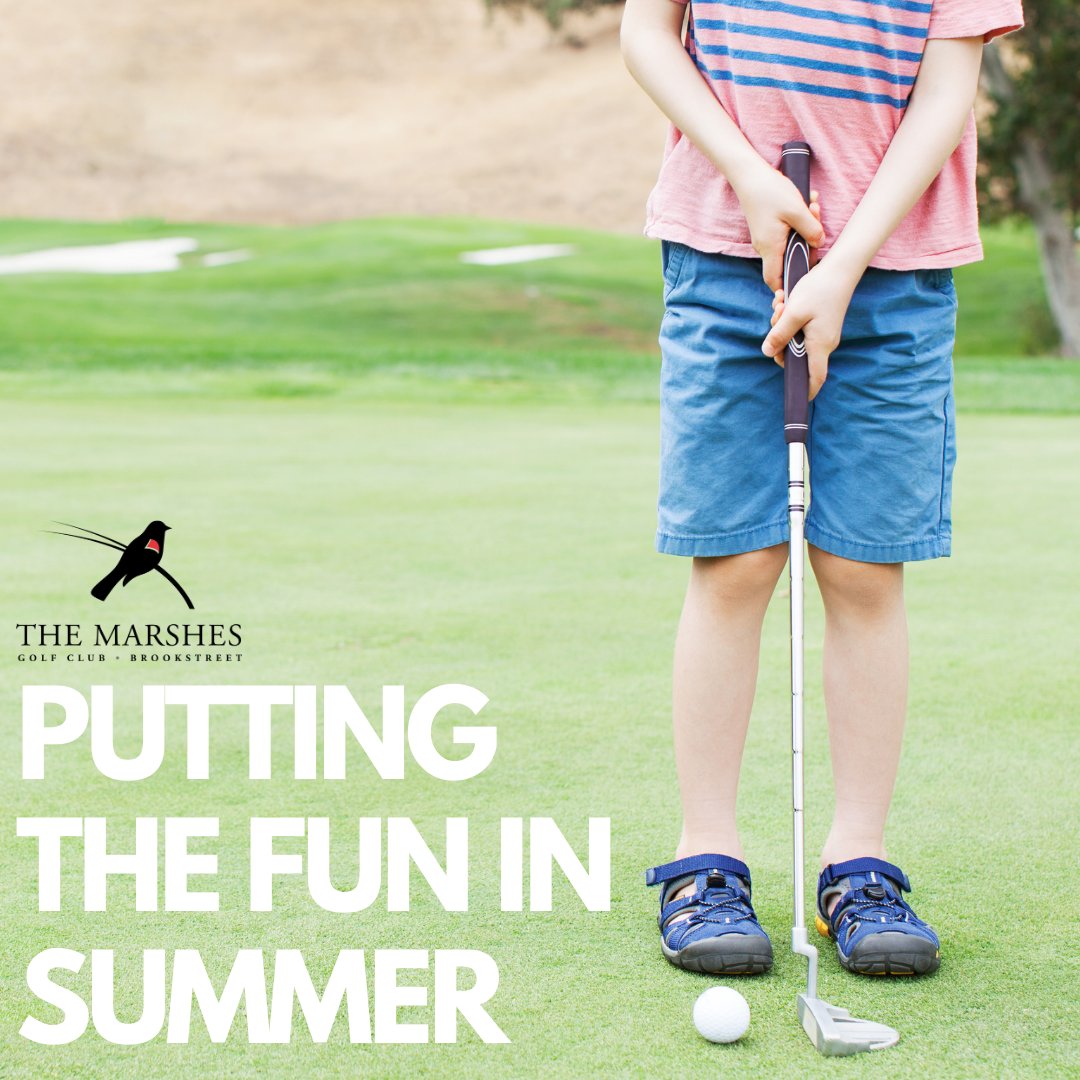 🏌️‍♂️Join our week-long Junior Golf Camps!🏌️‍♂️

Daily PGA coaching, 9-hole play, fitness, etiquette &amp; more. Plus, swim, play Pickleball &amp; enjoy lunch/snacks! ⛳🏊‍♂️

Register your child today at the link: ow.ly/pB8g50V2U7f 

#MyBrookstreet