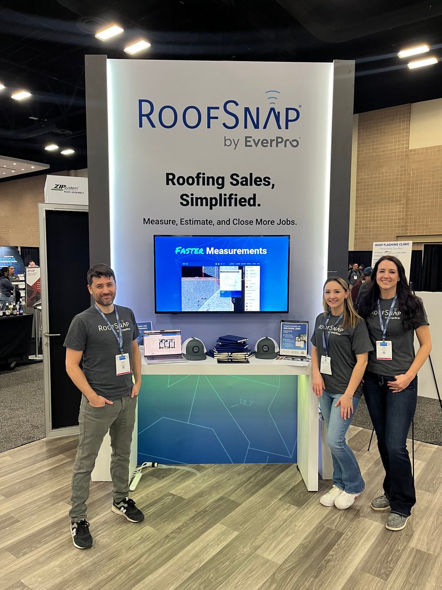 We’re here at IRE—and you don’t want to miss us!

📍Find us at Booth #29113 to see how RoofSnap helps you measure, estimate, and win more jobs—all in ONE tool. No integrations. No software juggling. Just seamless efficiency.

Come say hi—we can't wait to see you!