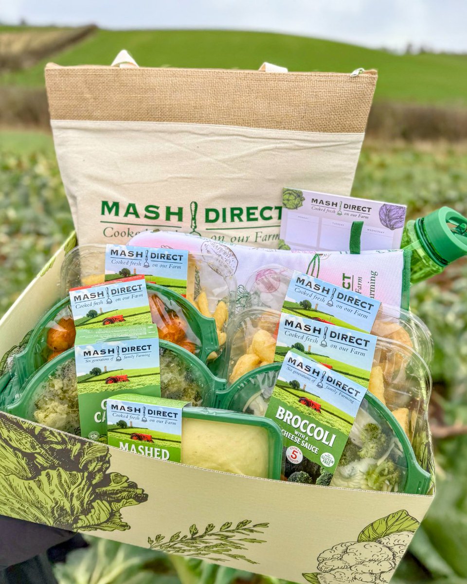 This week's Win It Wednesday is a Mash Direct hamper with delicious vegetable sides, plus a water bottle and freezer bag! 🥔

For your chance to win, tell us your go-to side dish for a quick and easy meal? 

Ends 23:59 20.02.25 T&amp;Cs apply, tap to view brnw.ch/21wQOGJ
