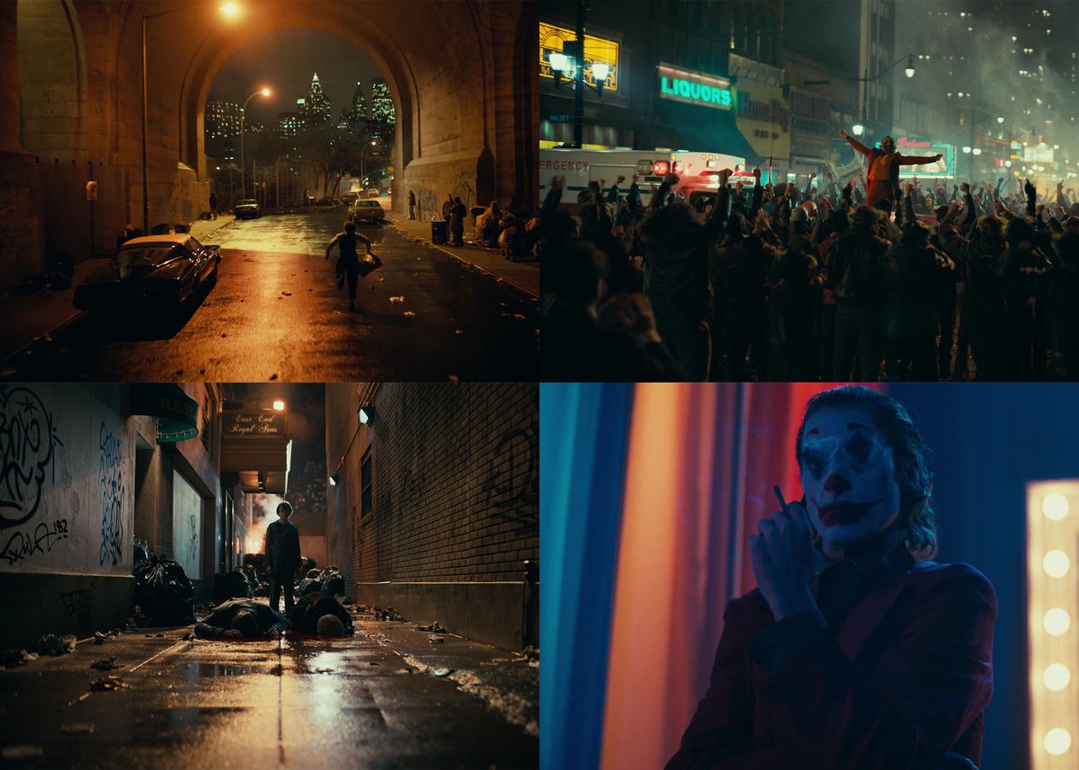 dakshegan's tweet photo. Just rewatched Joker (2019), the cinematography is pretty amazing. https://t.co/yyhUSPoLsd